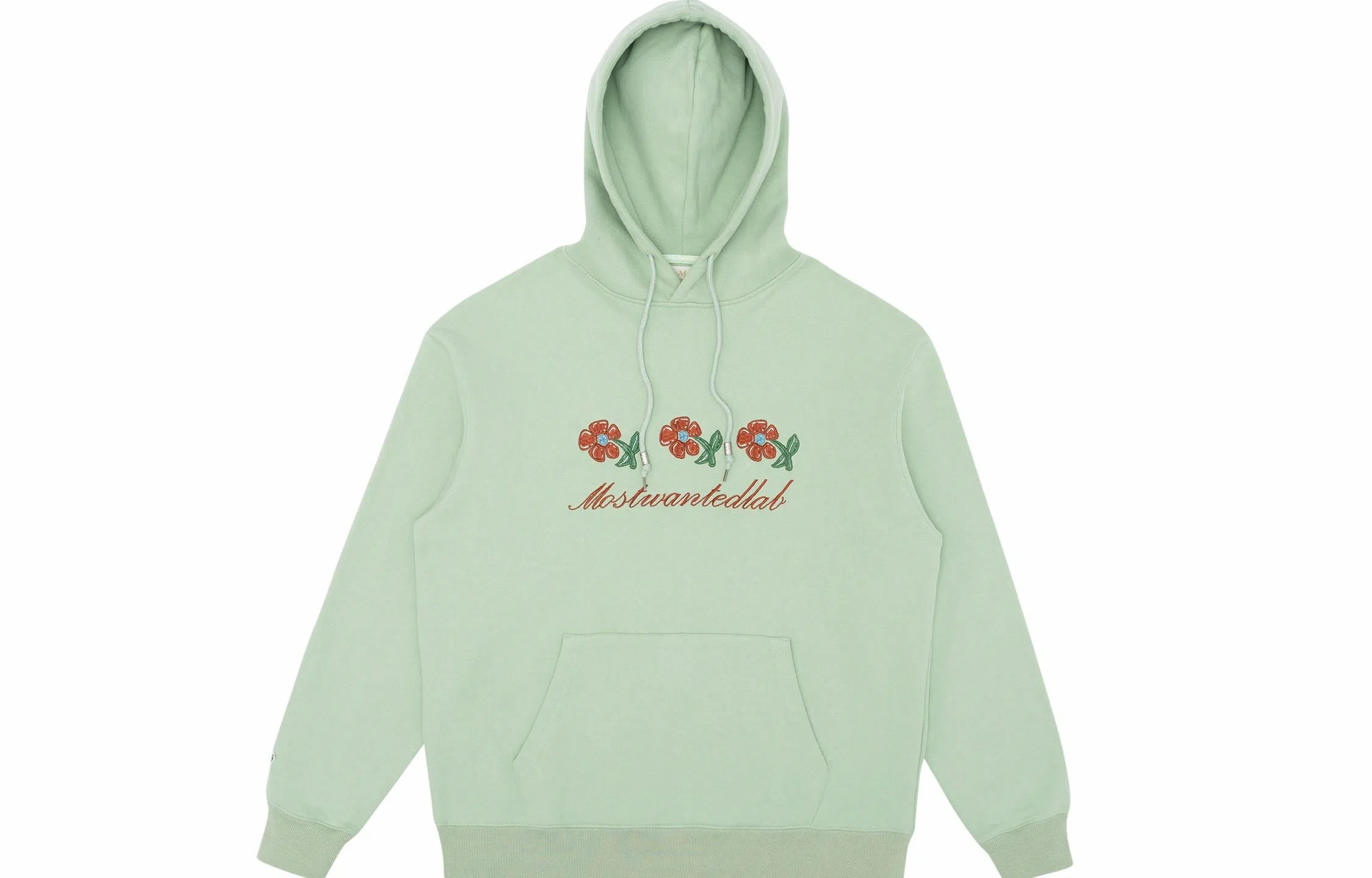 MostwantedLab Retro Floral Hoodie