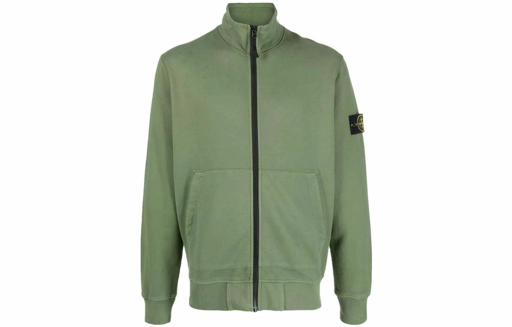 Stone Island FW22 Green High Neck Sweatshirt
