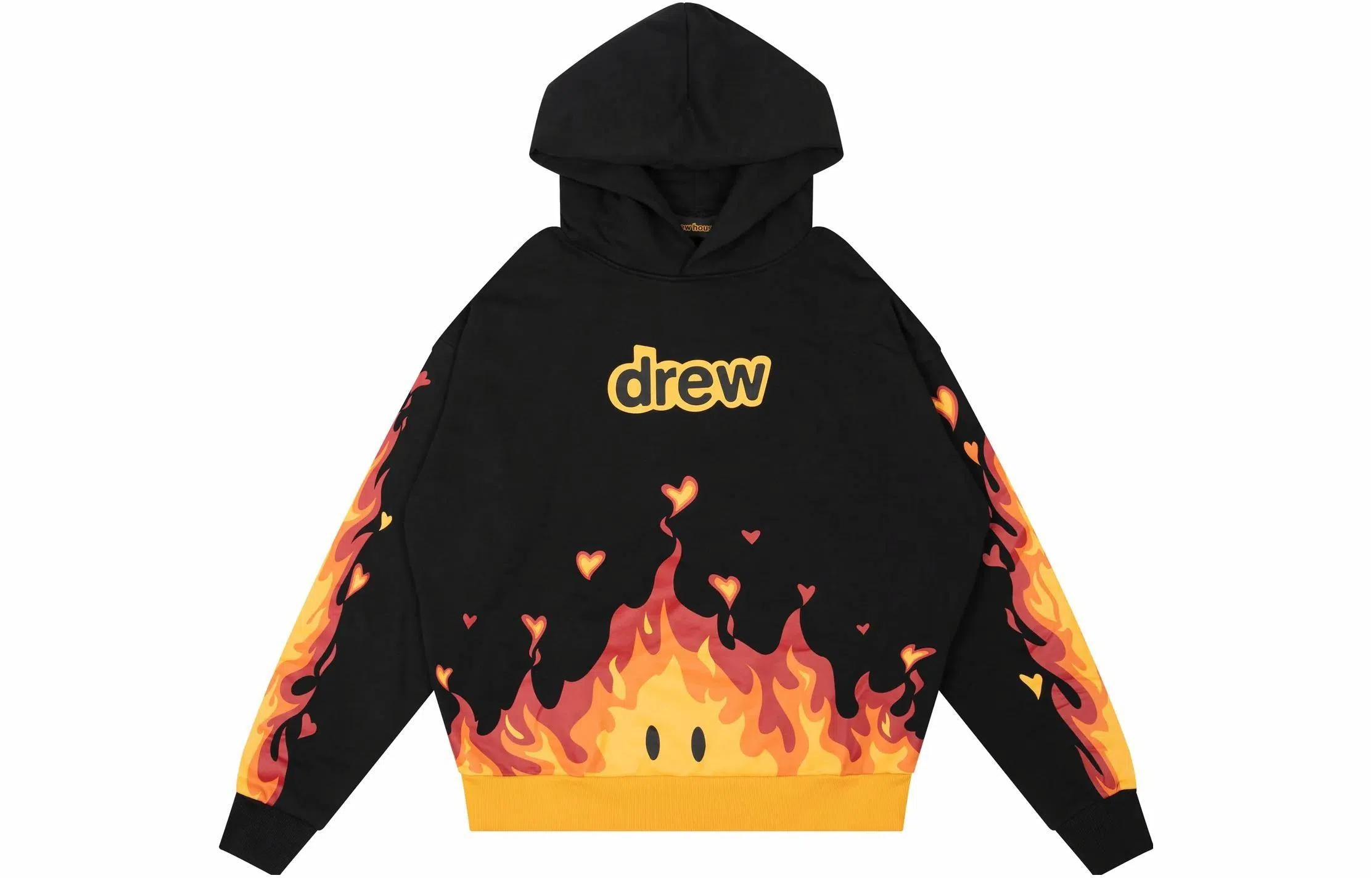 Drew House Logo Hoodie Black