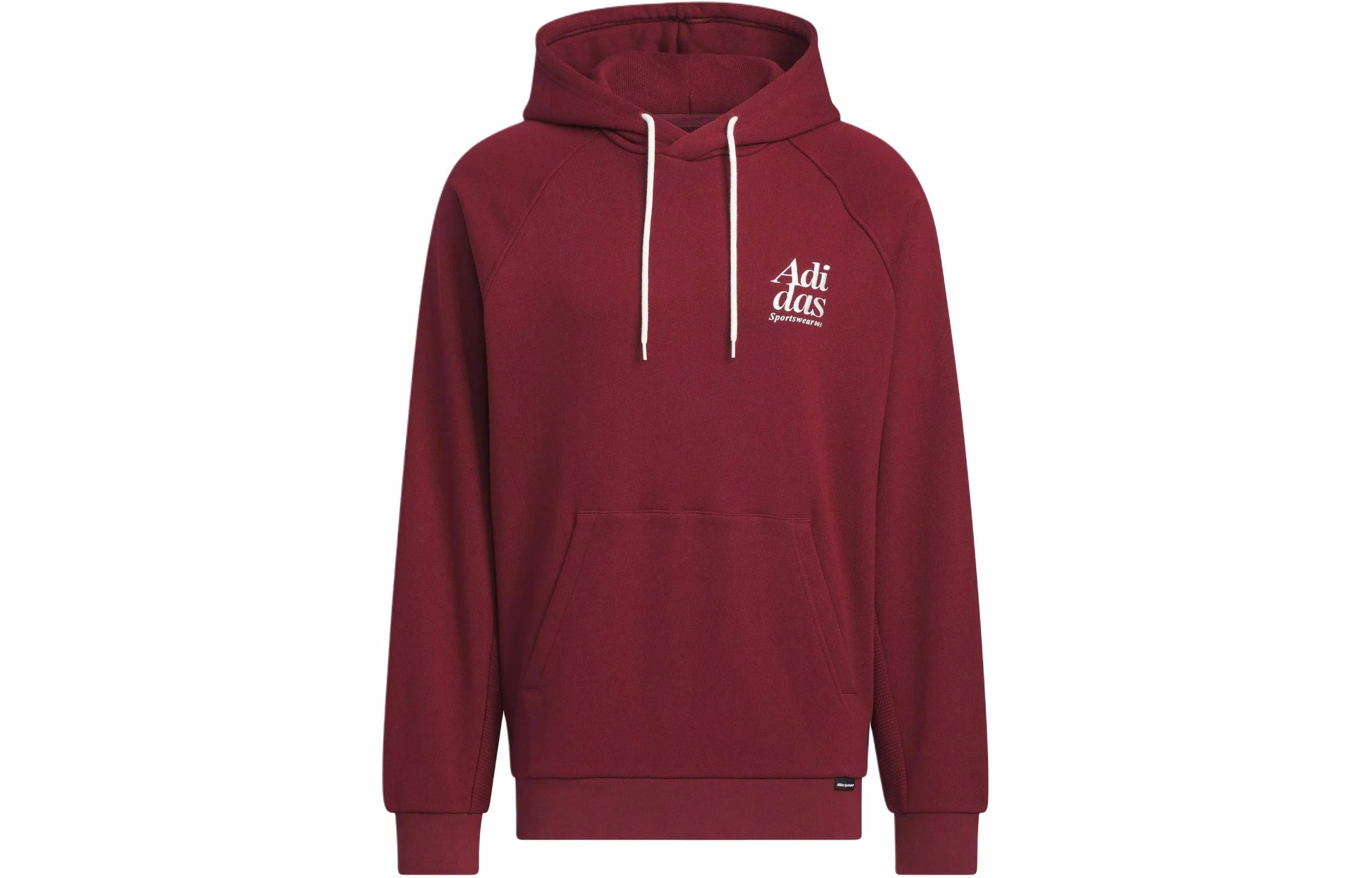 adidas Small Logo Waffle Hoodie Logo