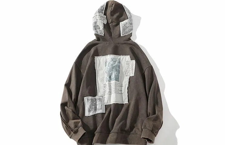 A SQUARE ROOT Hoodie Deep Brown