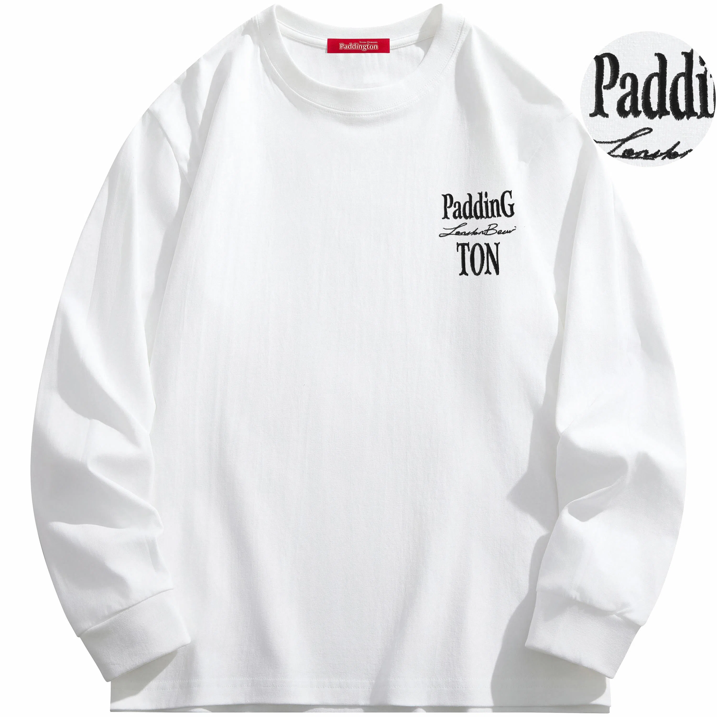 Paddington Bear Logo Embroidered T-Shirt