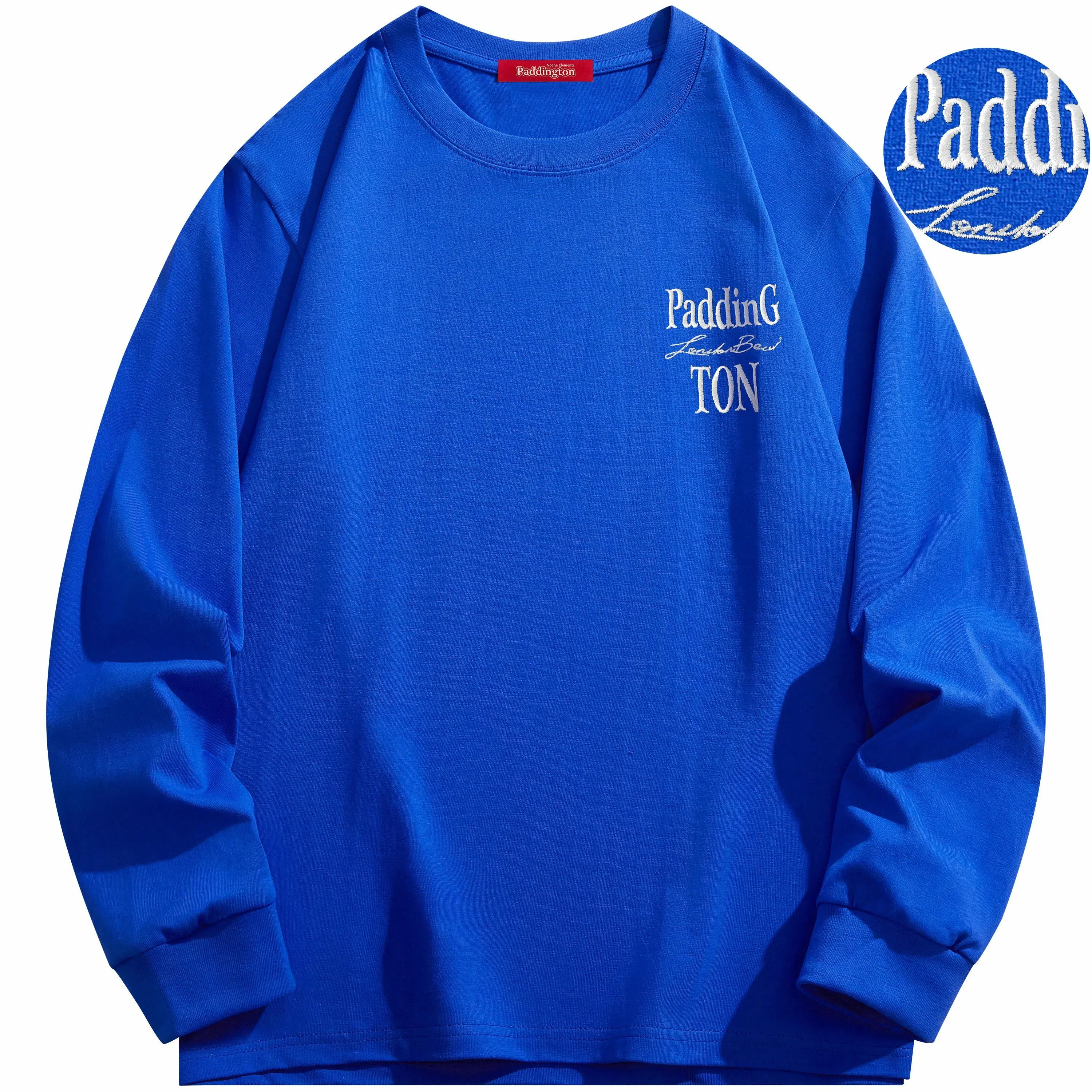 Paddington Bear Logo Embroidered T-Shirt