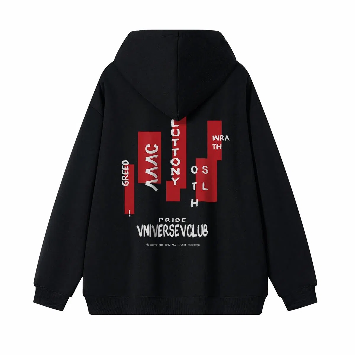 VniVerseVClub Seven Deadly Sins Hoodie