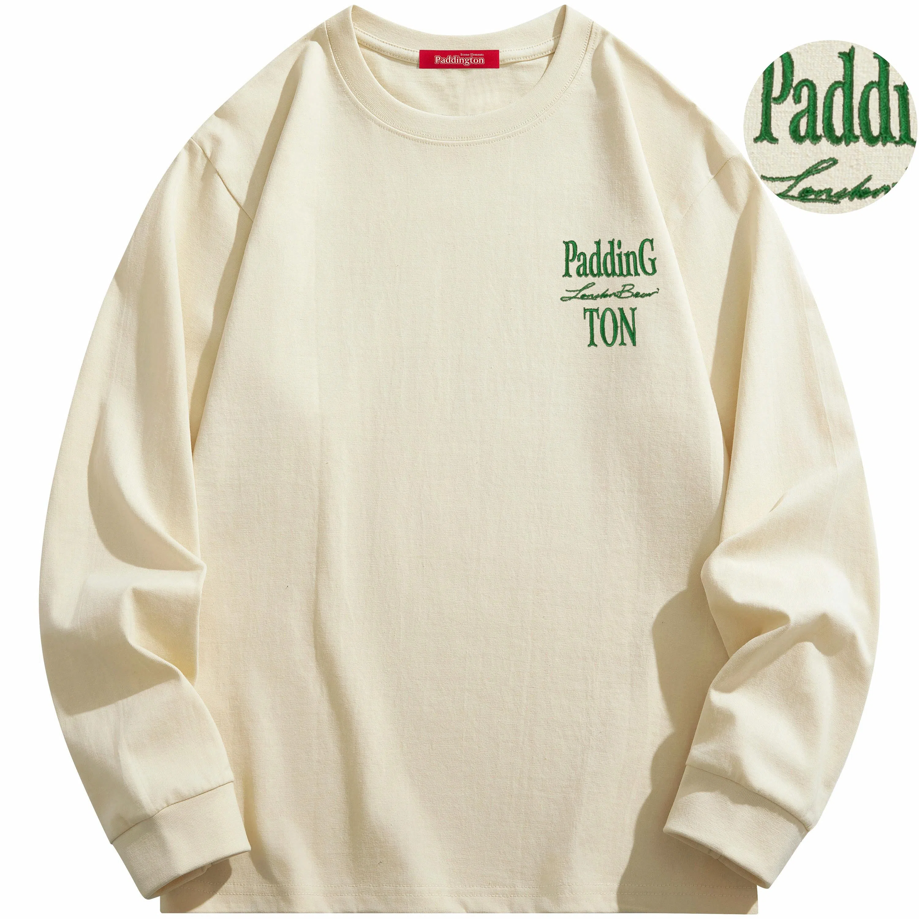 Paddington Bear Logo Embroidered T-Shirt