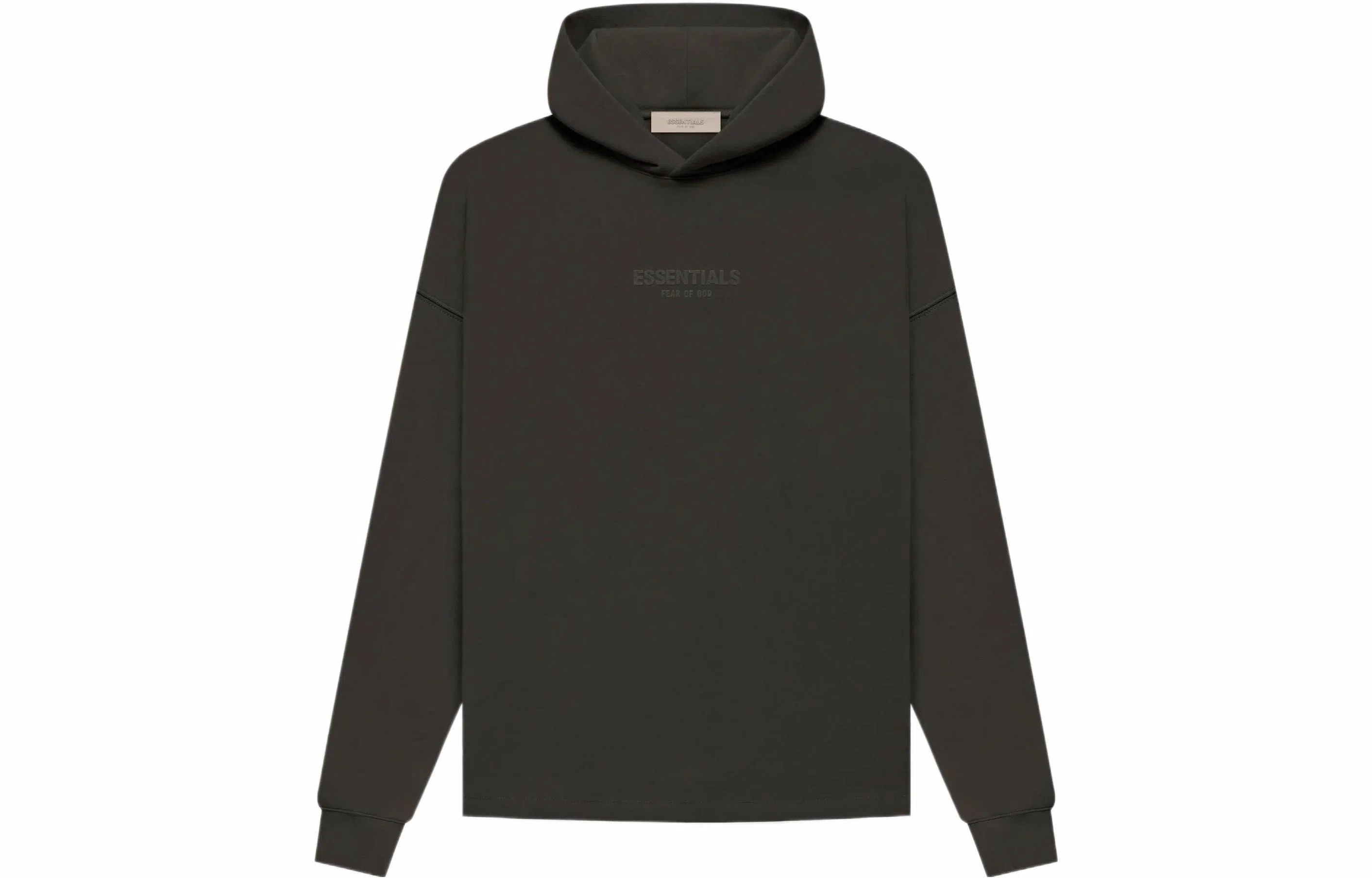 Fear of God Essentials FW22 Relaxed Hoodie Off Black