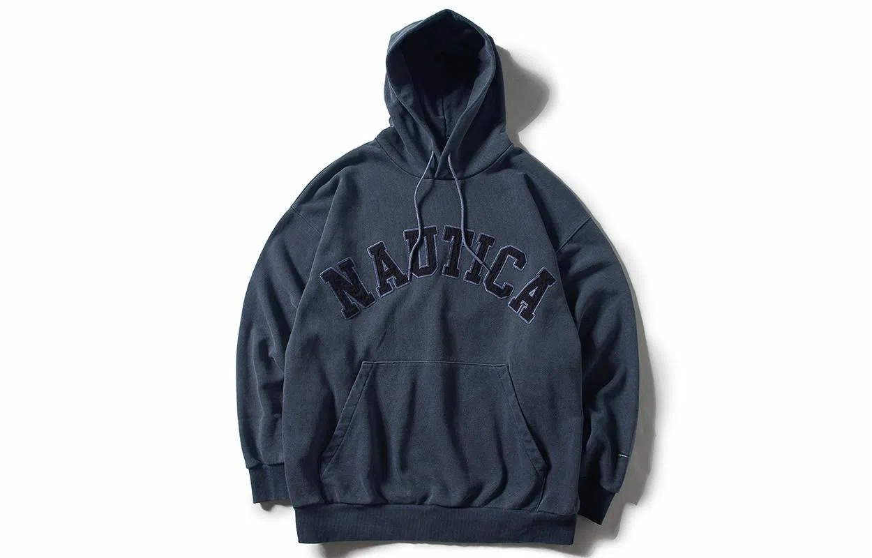Nautica Logo Print Hoodie