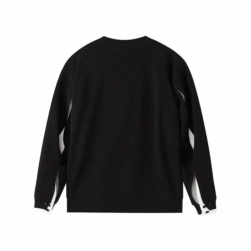 Organic Emotion Double Layer Hollow Sweatshirt