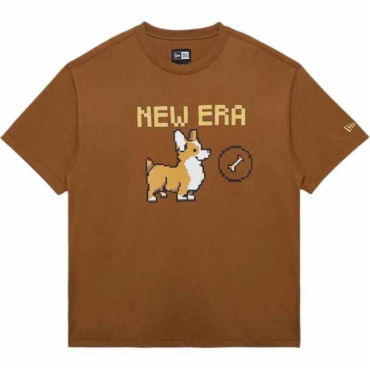 New Era SS24 Logo T-Shirt Khaki