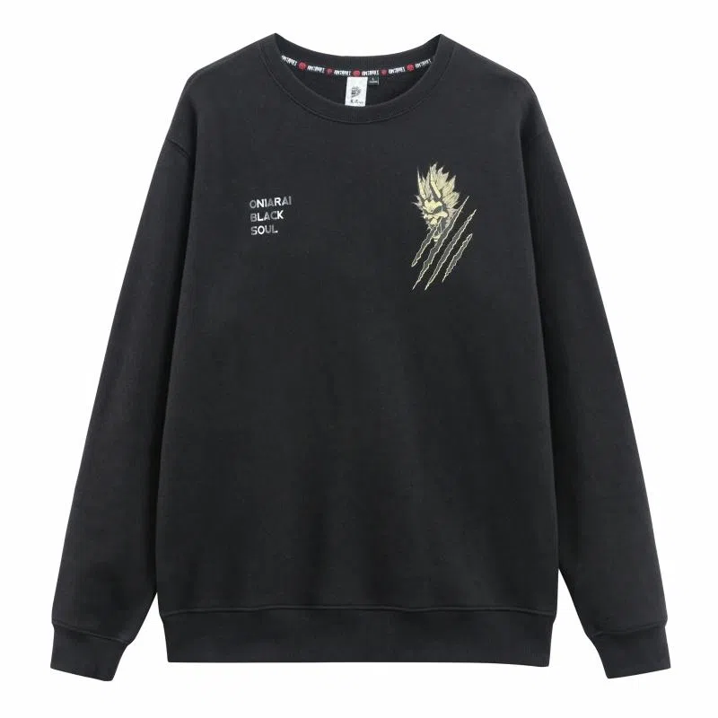 Oniarai White Tiger Crewneck Sweatshirt
