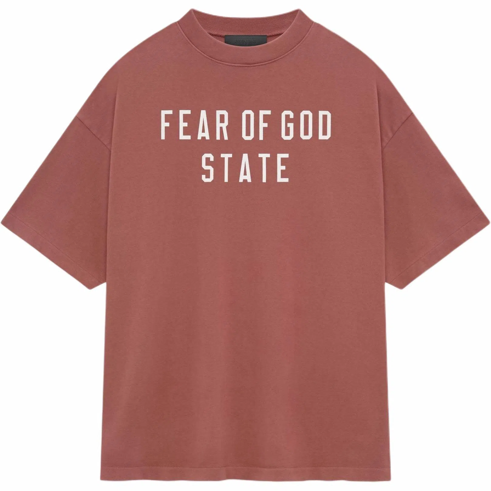 Fear of God Essentials Heavy Crewneck Crimson