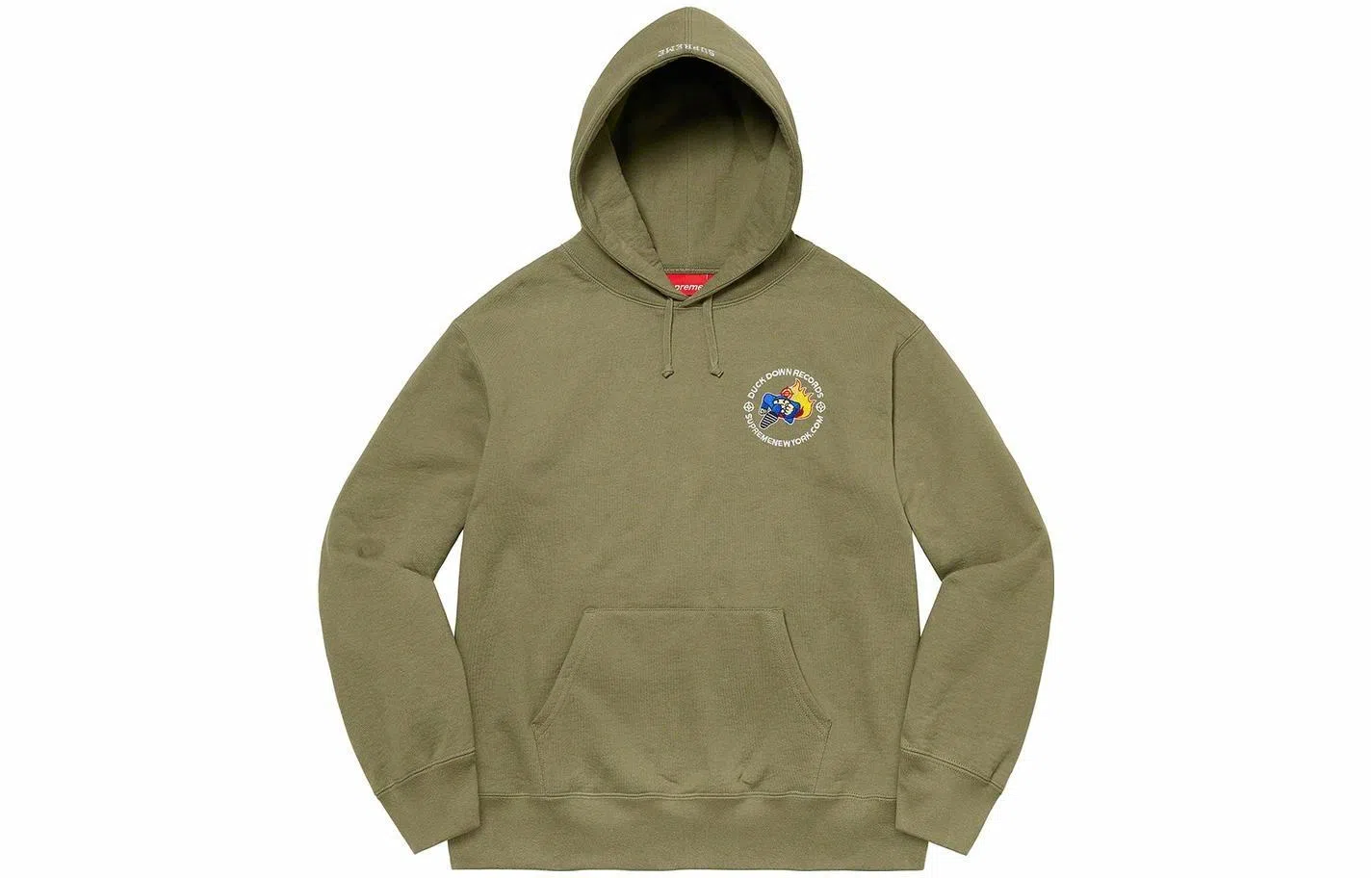 Supreme x Duck Down Records Hooded Sweatshirt