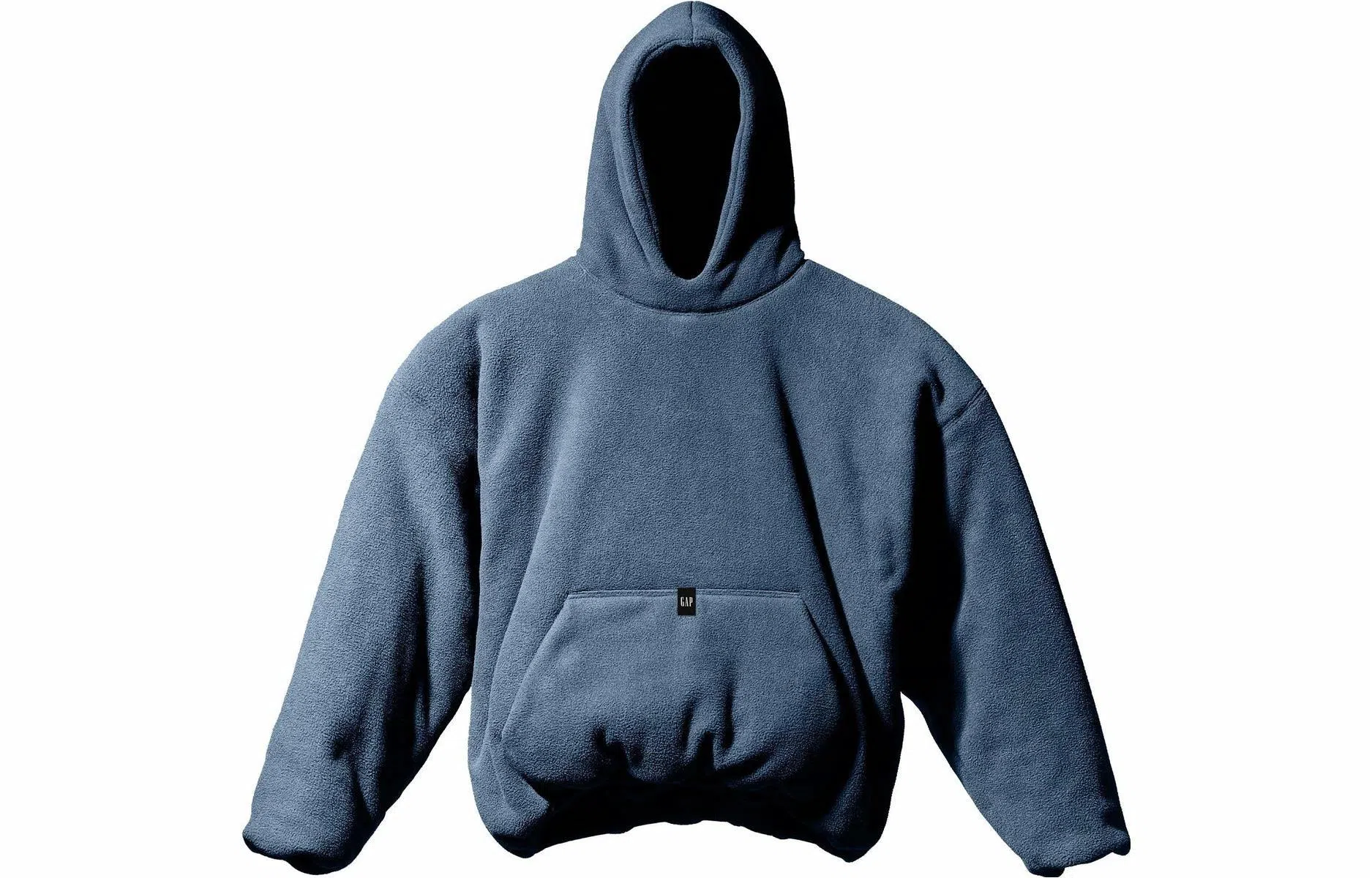 YEEZY x Gap x Balenciaga FW22 Dark Blue Polar Fleece Padded Hoodie