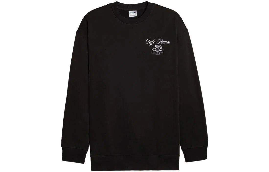 PUMA Classics Cafe Crew Black