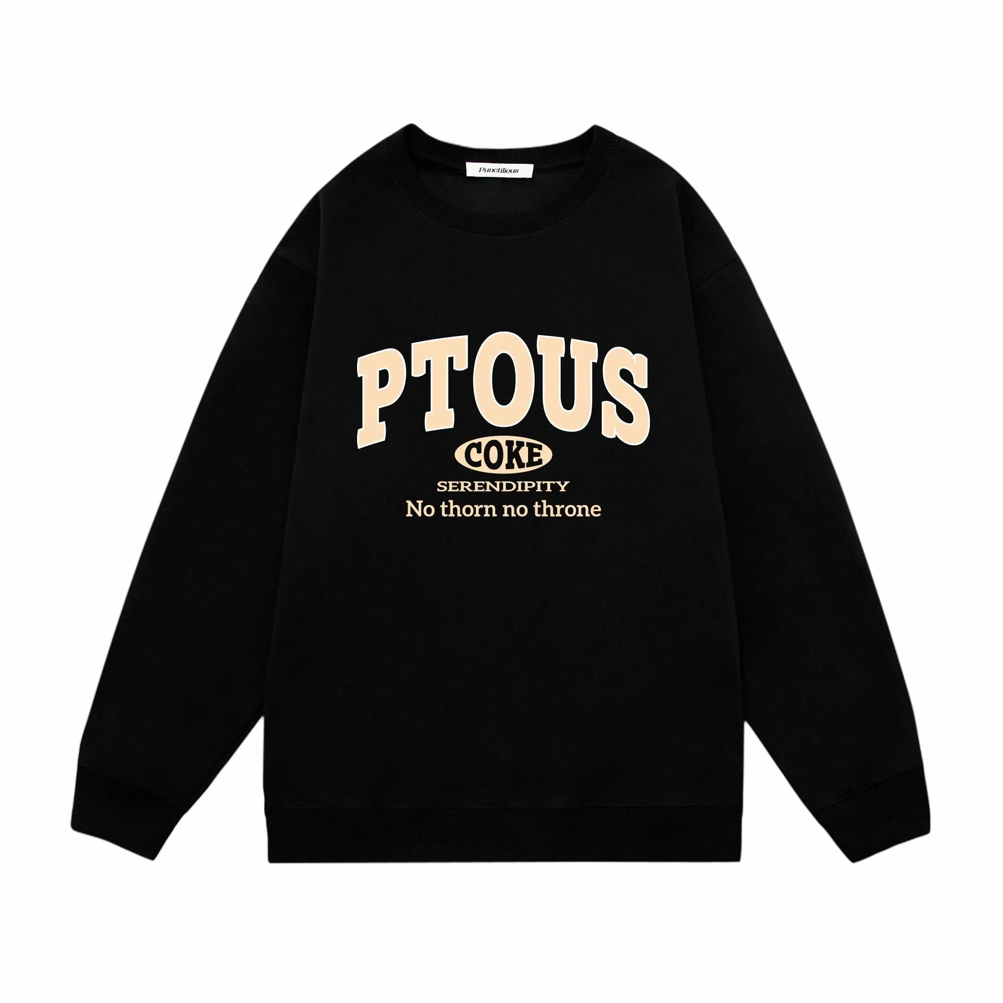 PUNCTILIOUS Logo Print Sweatshirt