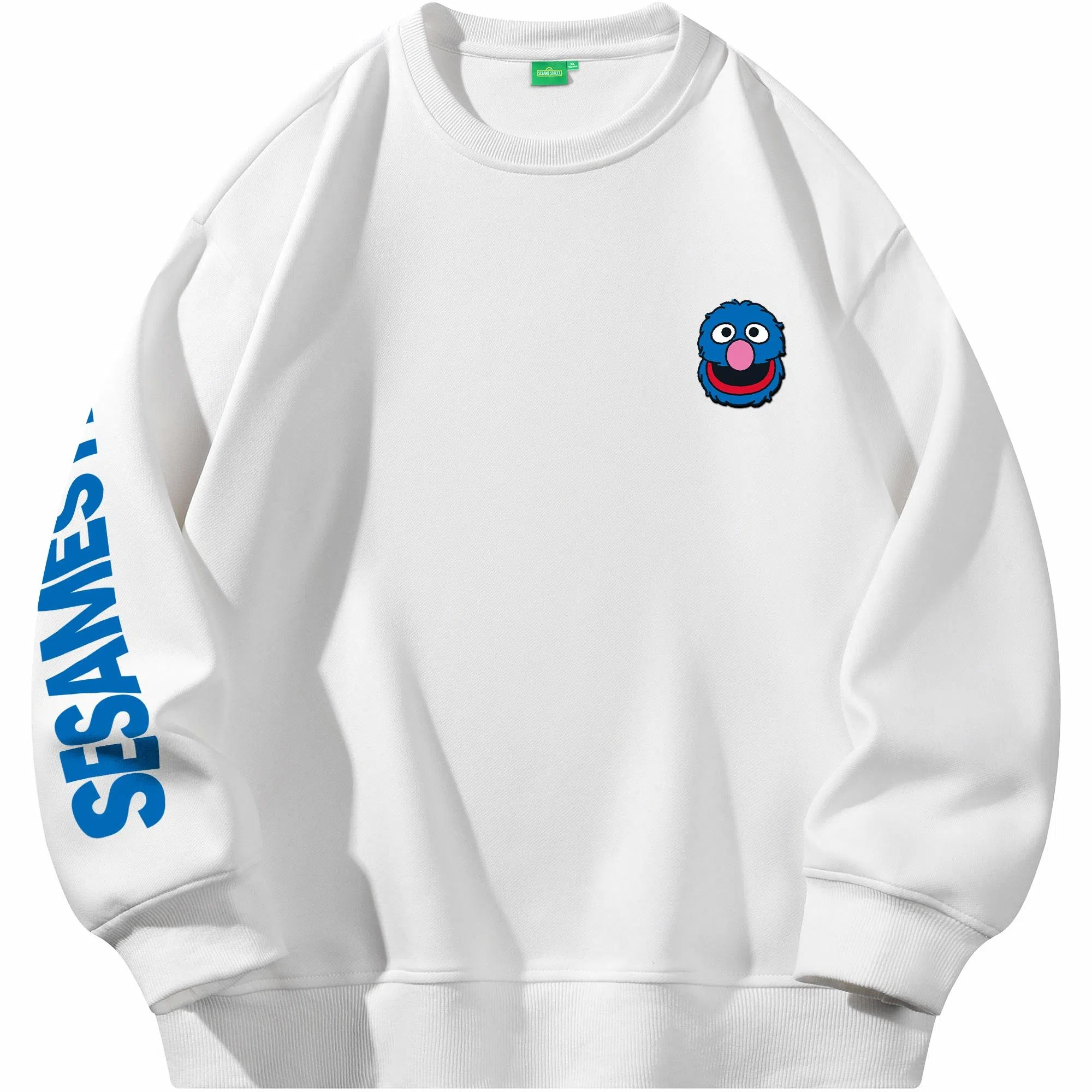 Sesame Street Logo Fleece Pullover Sweatshirt