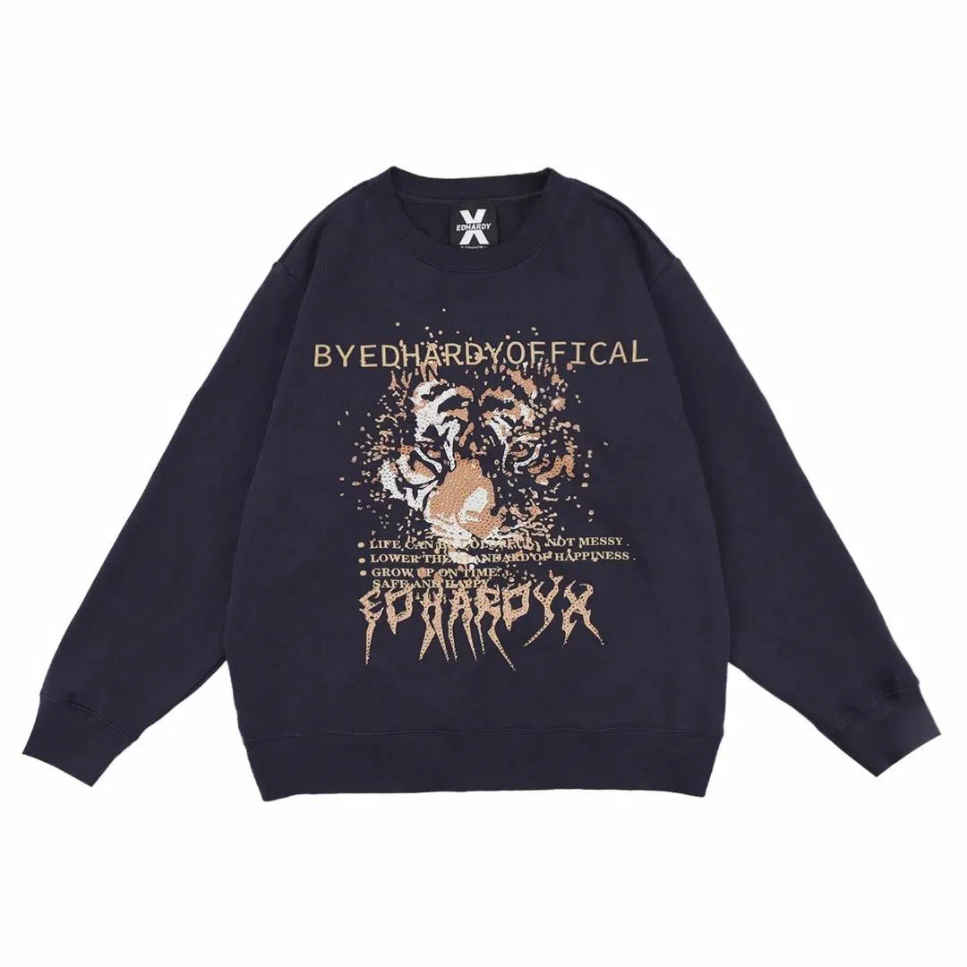 Ed Hardy FW22 Navy Sweatshirt