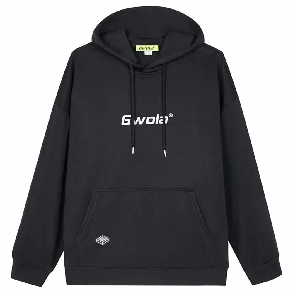 Gwola Logo Print Hoodie