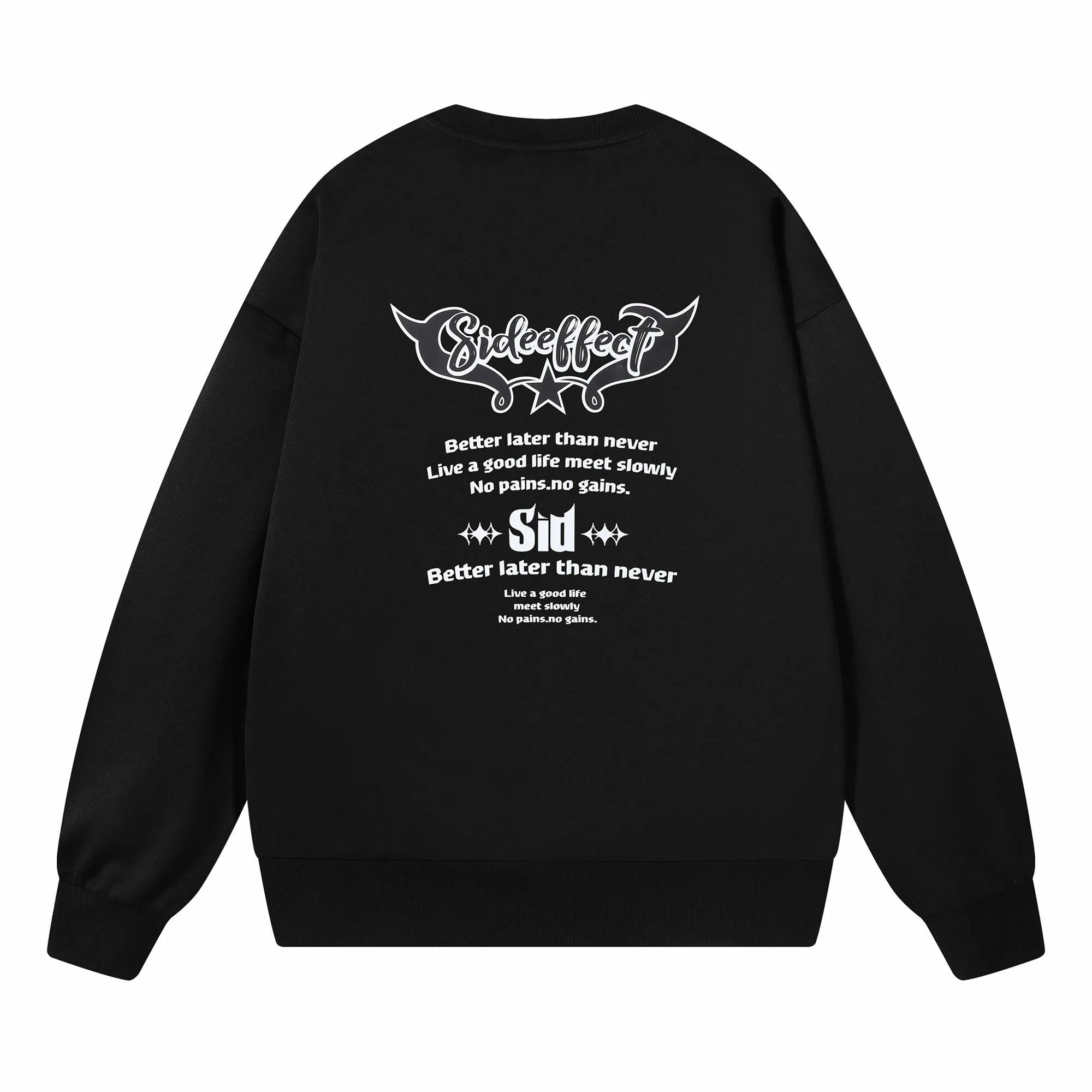 SIDEEFFECT Logo Crewneck Sweatshirt