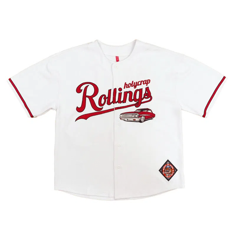 Holycrap Embroidered Short Sleeve Tee