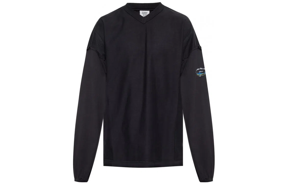 Vetements FW22 V-Neck Pullover Black