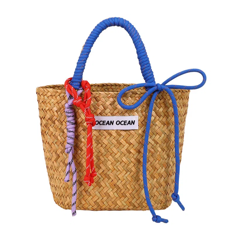 垣途者 简约时尚复古大气 草编 手提包 女款 多色