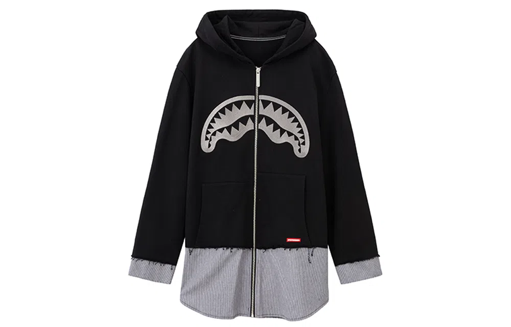Sprayground Shark Mouth Print Hoodie