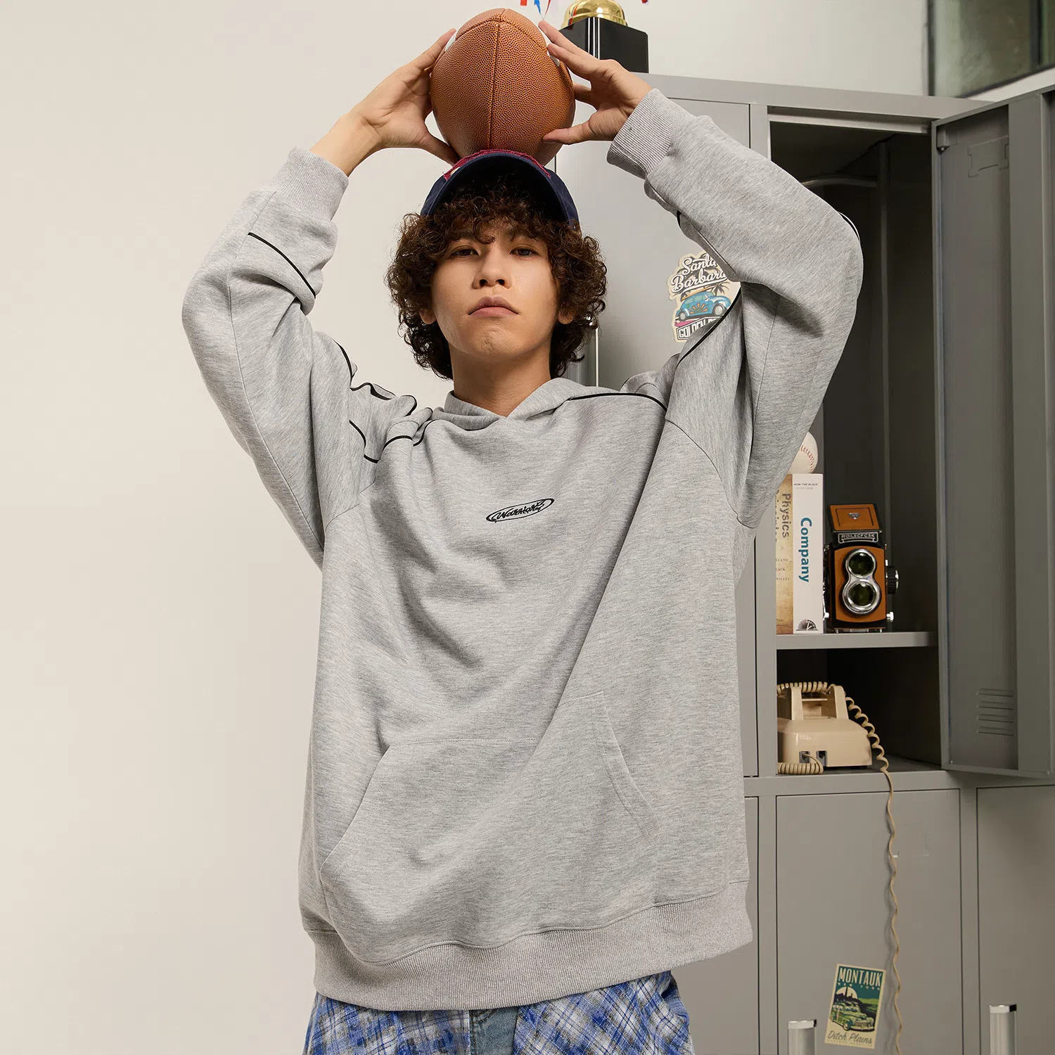 DOKI Retro Striped Hoodie