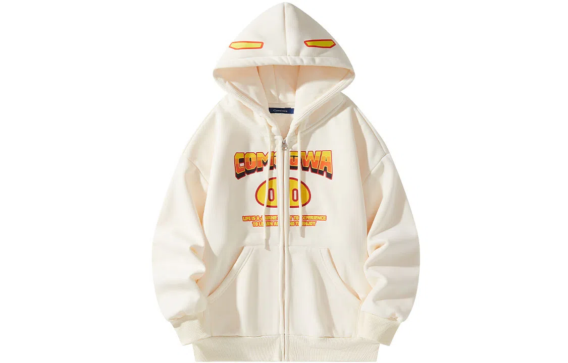 COMOWA Pig Letter Hoodie