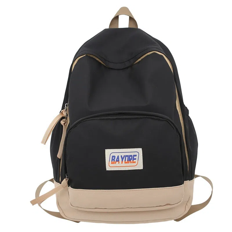 恒源祥 复古简约 尼龙 双肩包 男女同款情侣款 多色