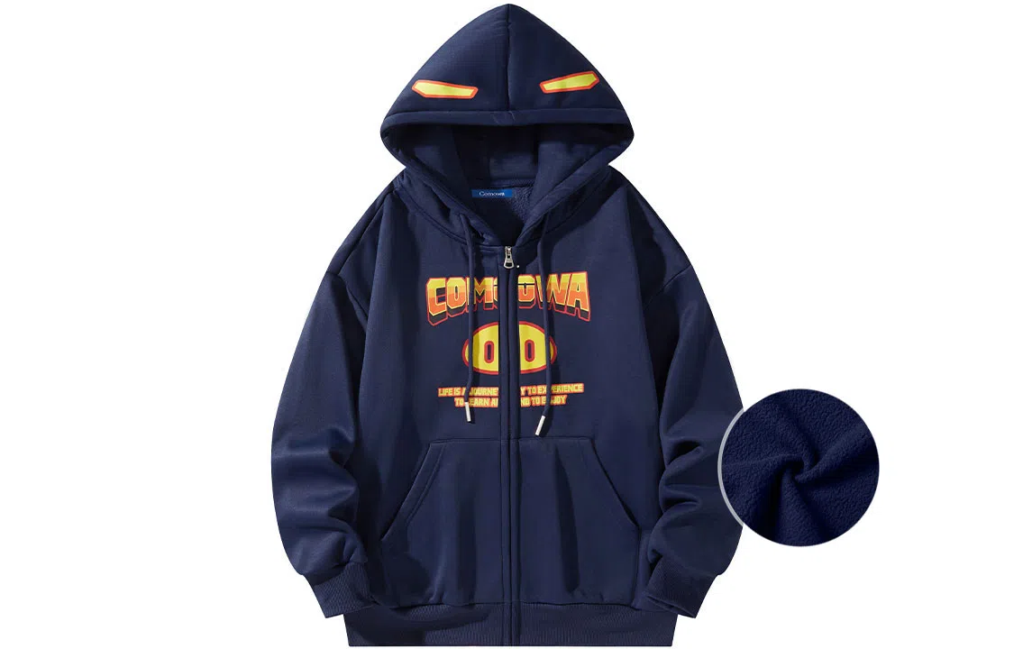 COMOWA Pig Letter Hoodie