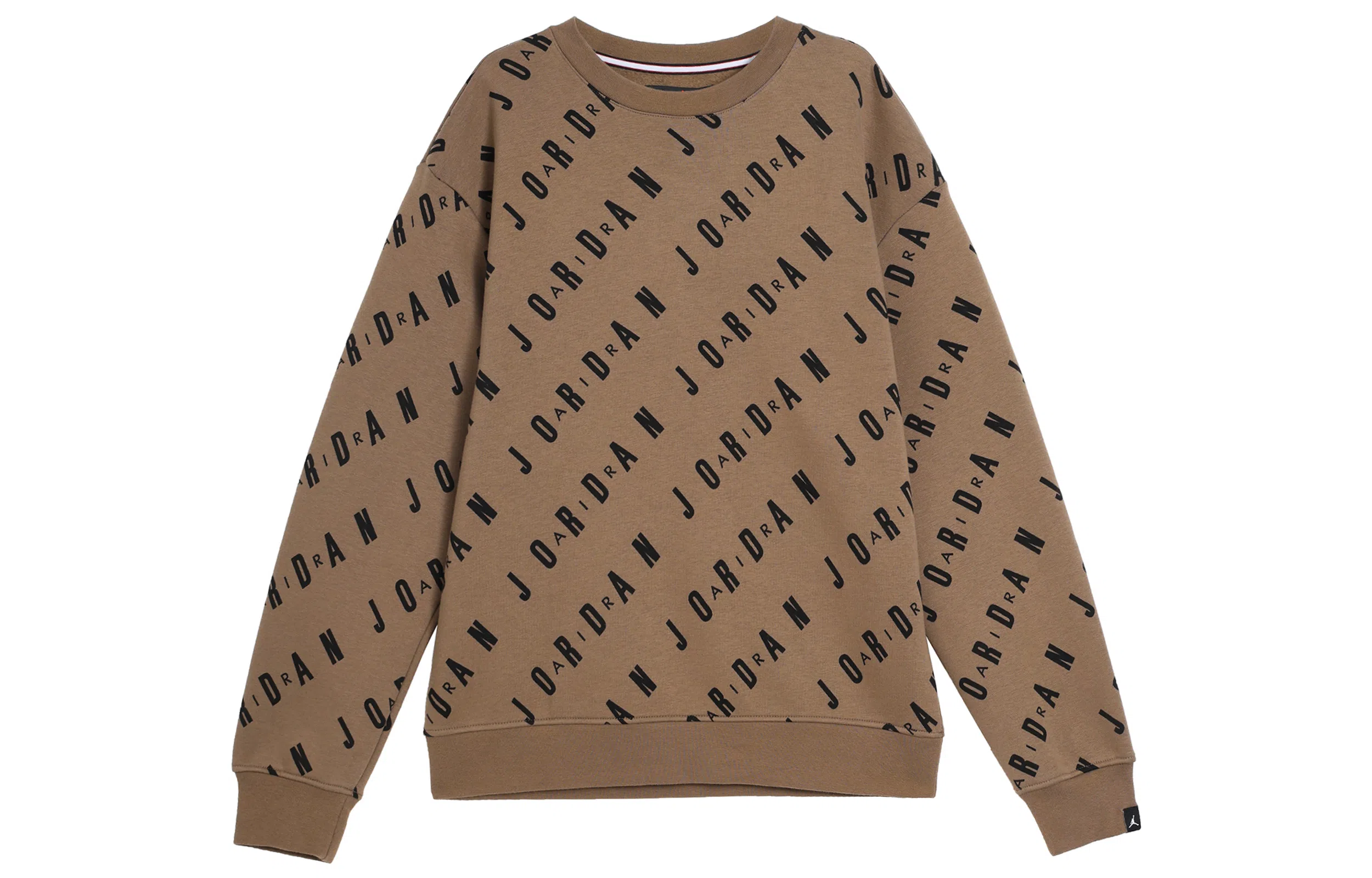 Jordan Logo Hoodie Brown