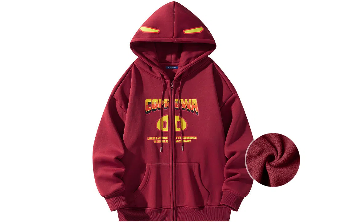 COMOWA Pig Letter Hoodie