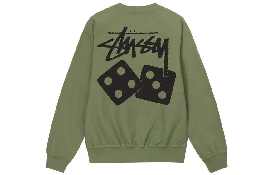 Stussy SS23 Dice Pigment Dyed Crew