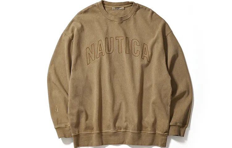 nautica white sail Logo