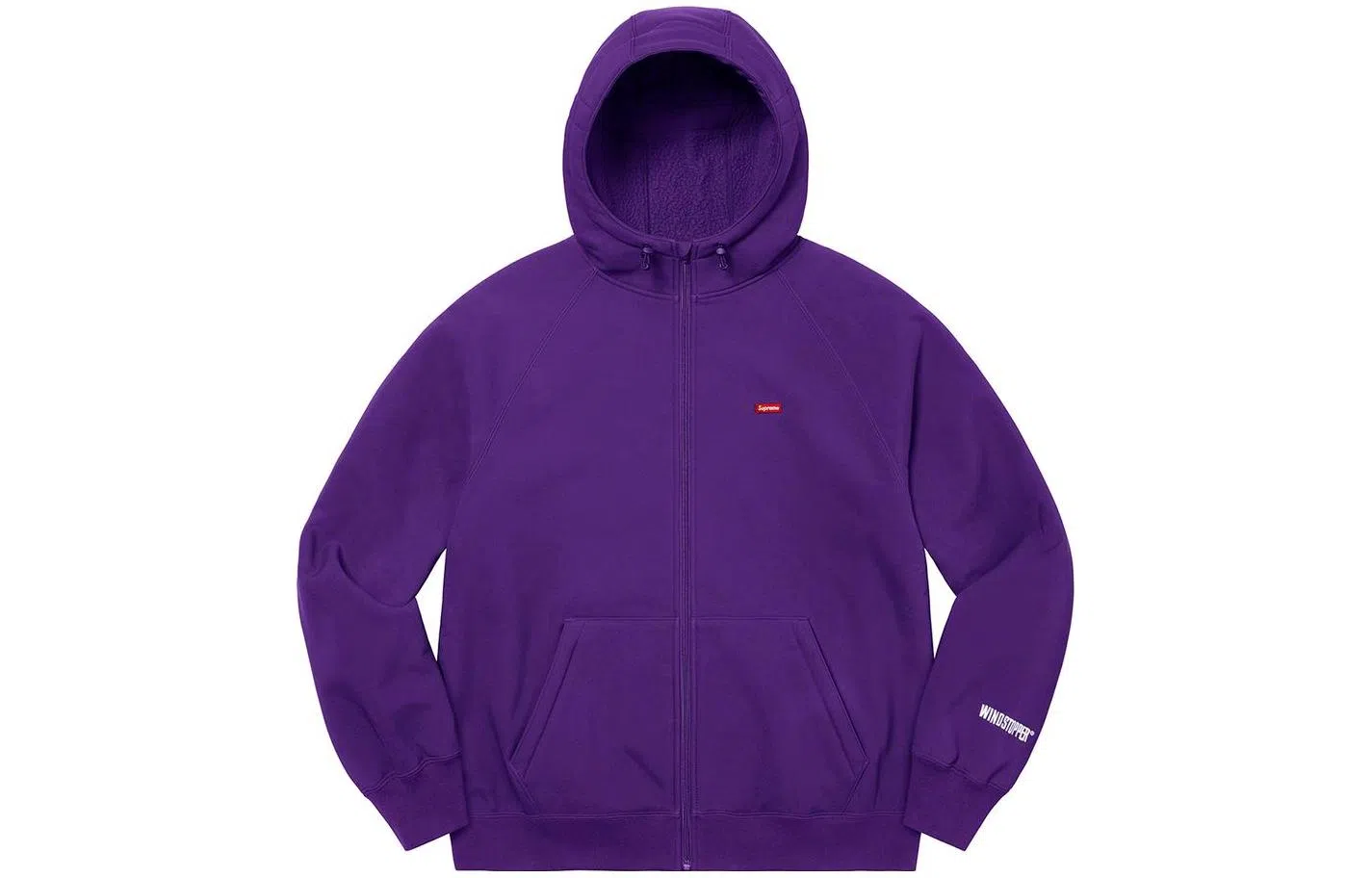 Supreme FW22 Week 18 x Gore-tex Windstopper Zip Up Hooded Sweatshirt Logo