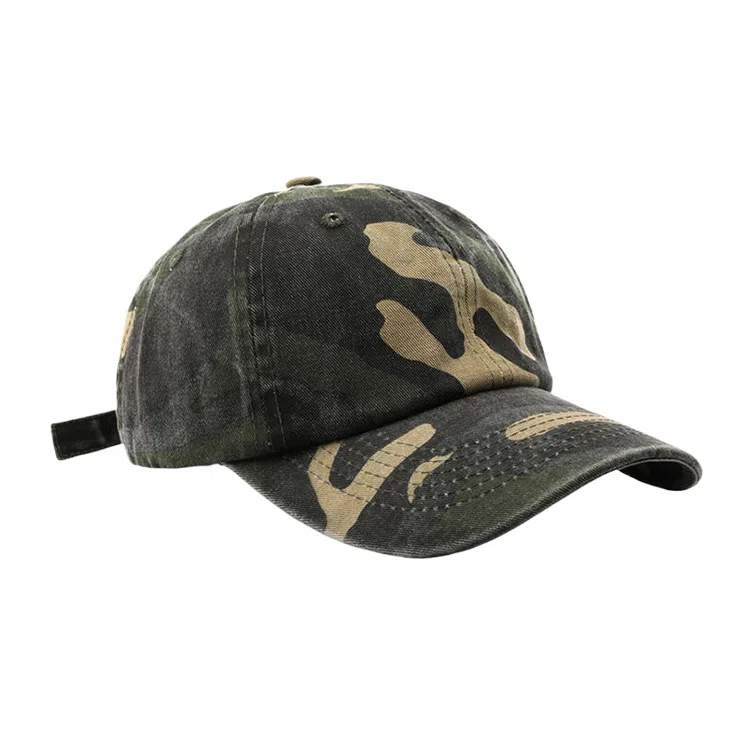 心水好物 春夏户外运动长檐防晒迷彩 棉 鸭舌帽 男女同款情侣款