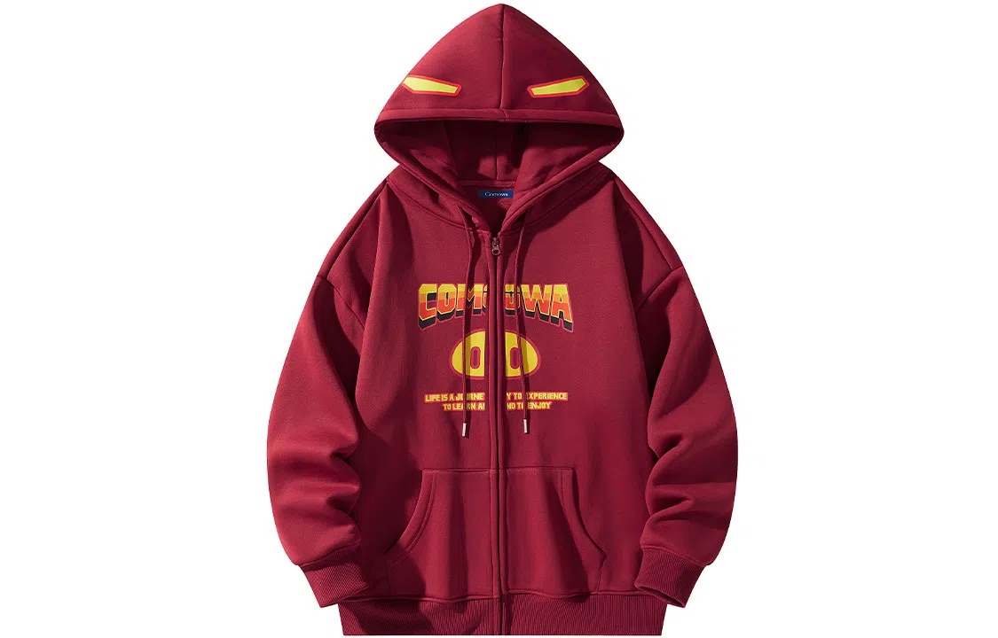 COMOWA Pig Letter Hoodie