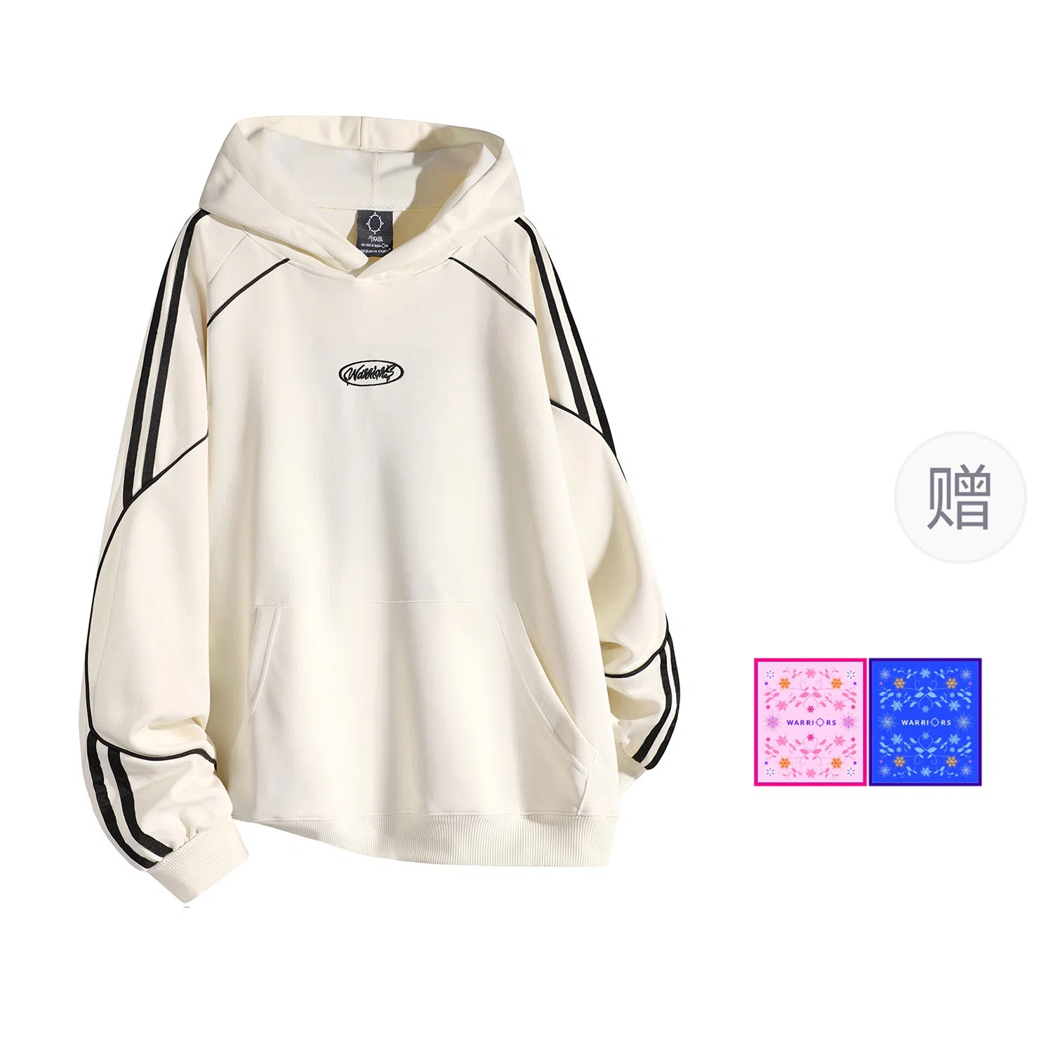DOKI Retro Striped Hoodie