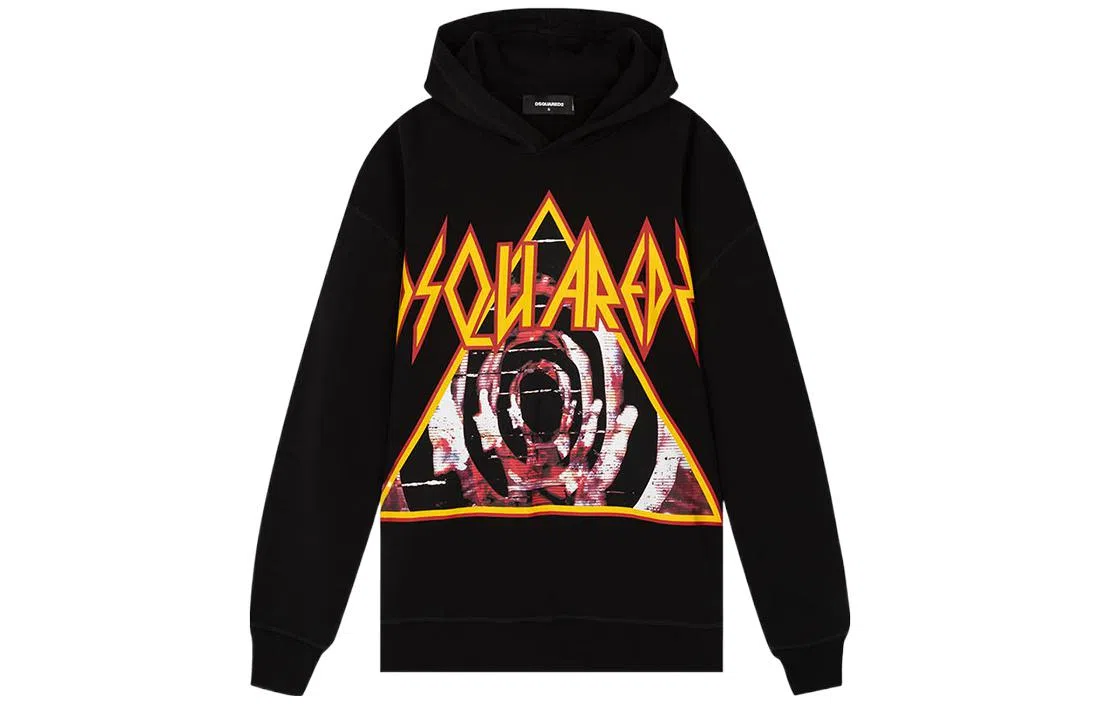 DSQUARED2 Logo Print Hoodie