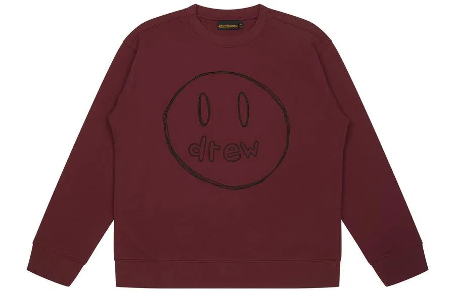 Drew House Sketch Mascot Crewneck Burgundy