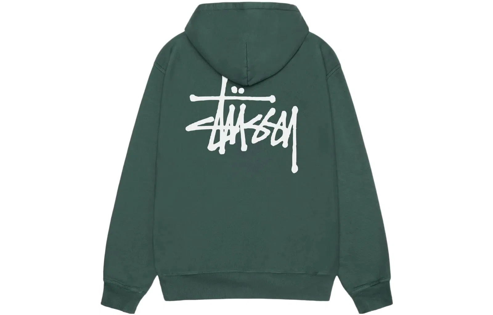 Stussy Basic Stssy Pigment Dyed Hoodie Logo