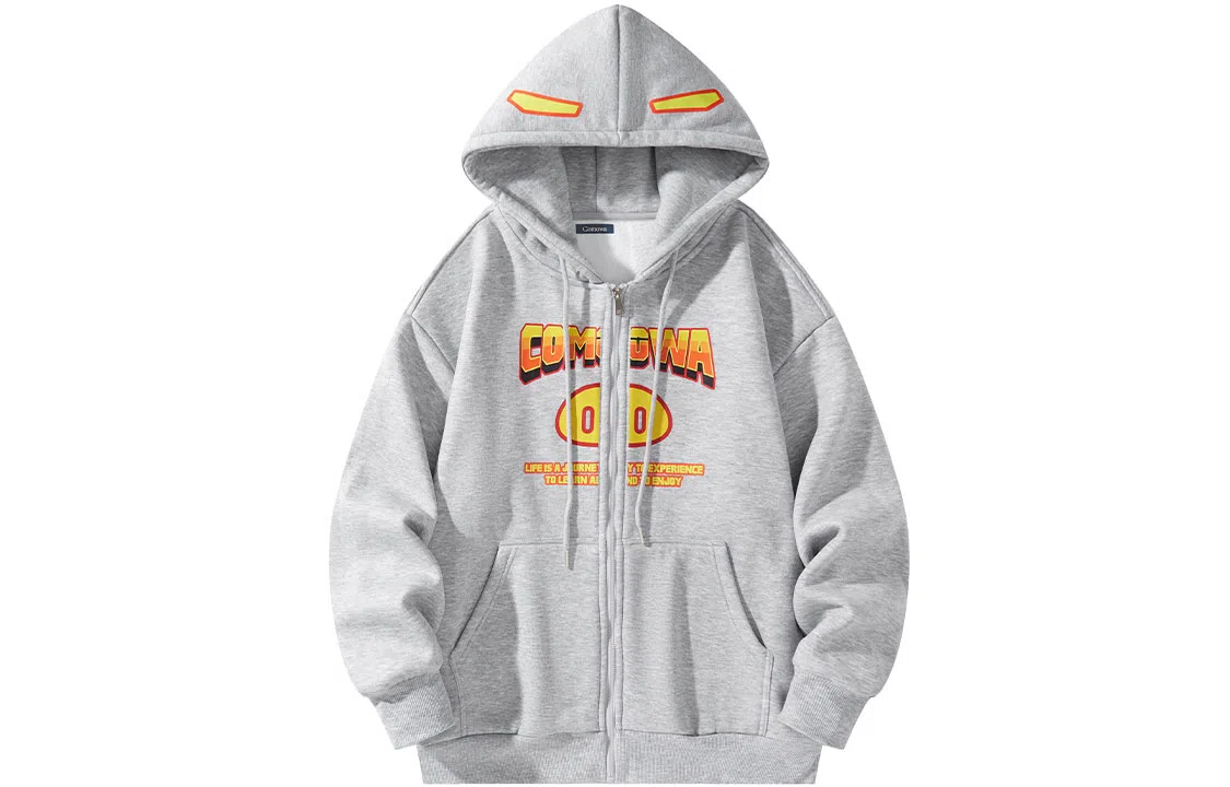 COMOWA Pig Letter Hoodie