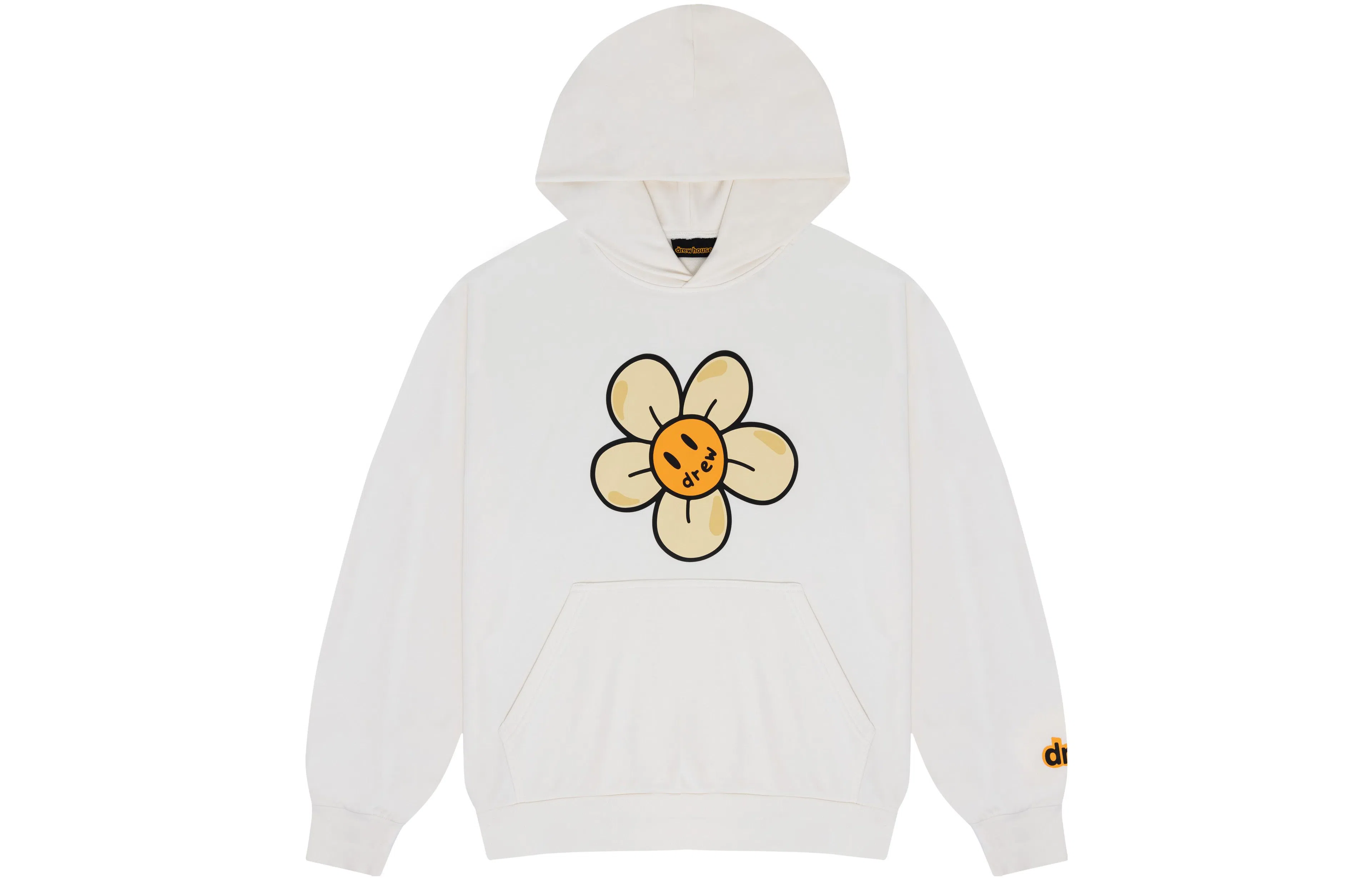 Drew House Daisy Hoodie White