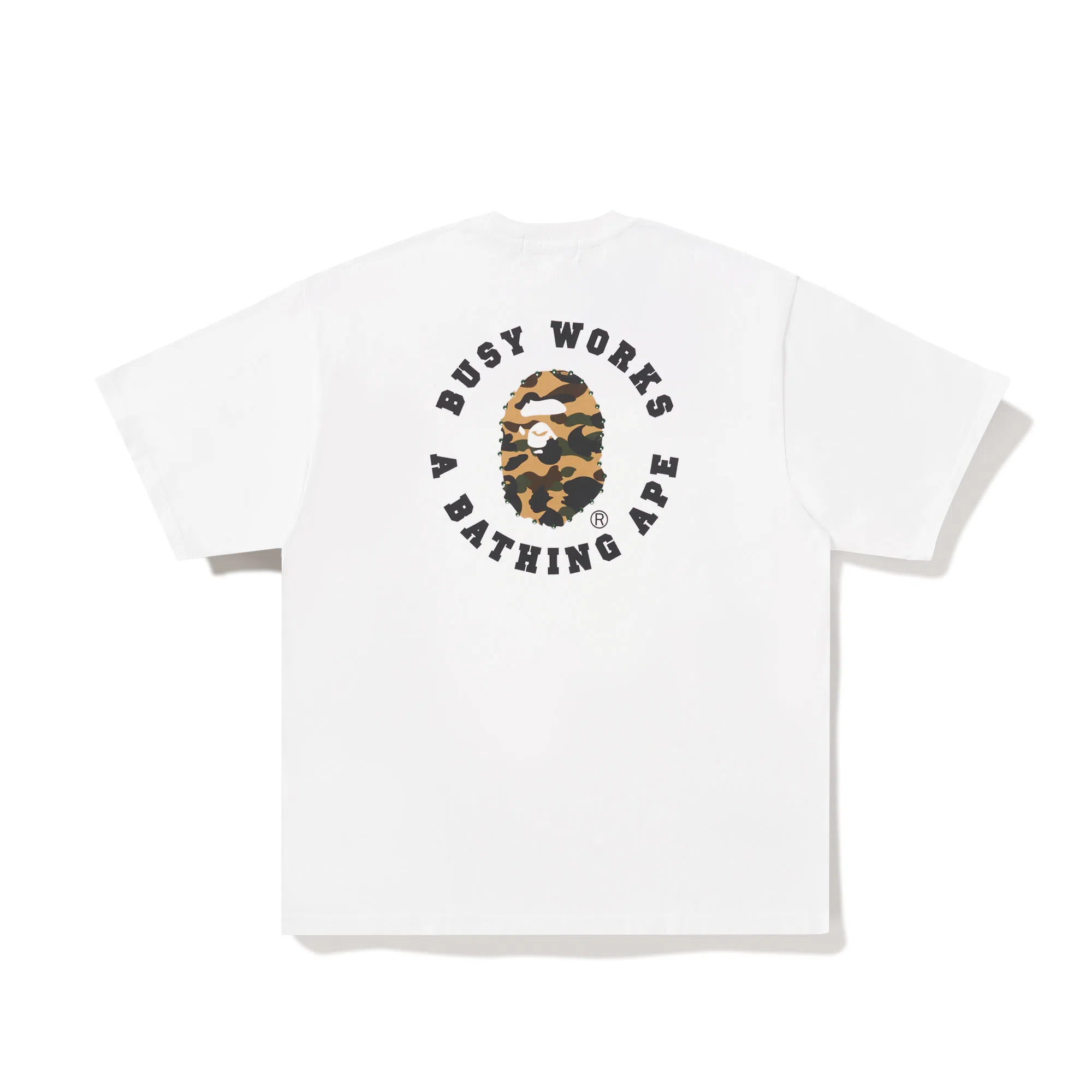 Bape x FW24 CAMO APE HEAD GRAPHIC TEE logoT