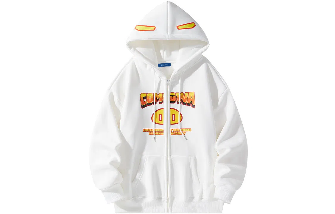 COMOWA Pig Letter Hoodie