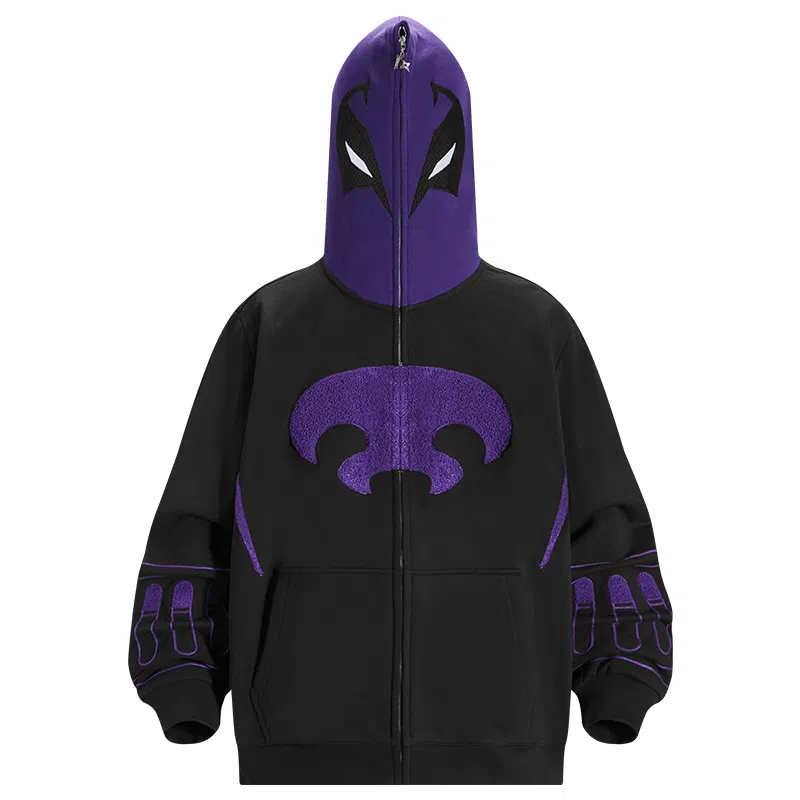 KAKAZZY Hooded Jacket Black