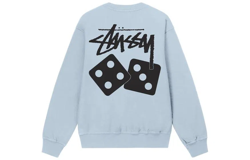 Stussy SS23 Dice Pigment Dyed Crew