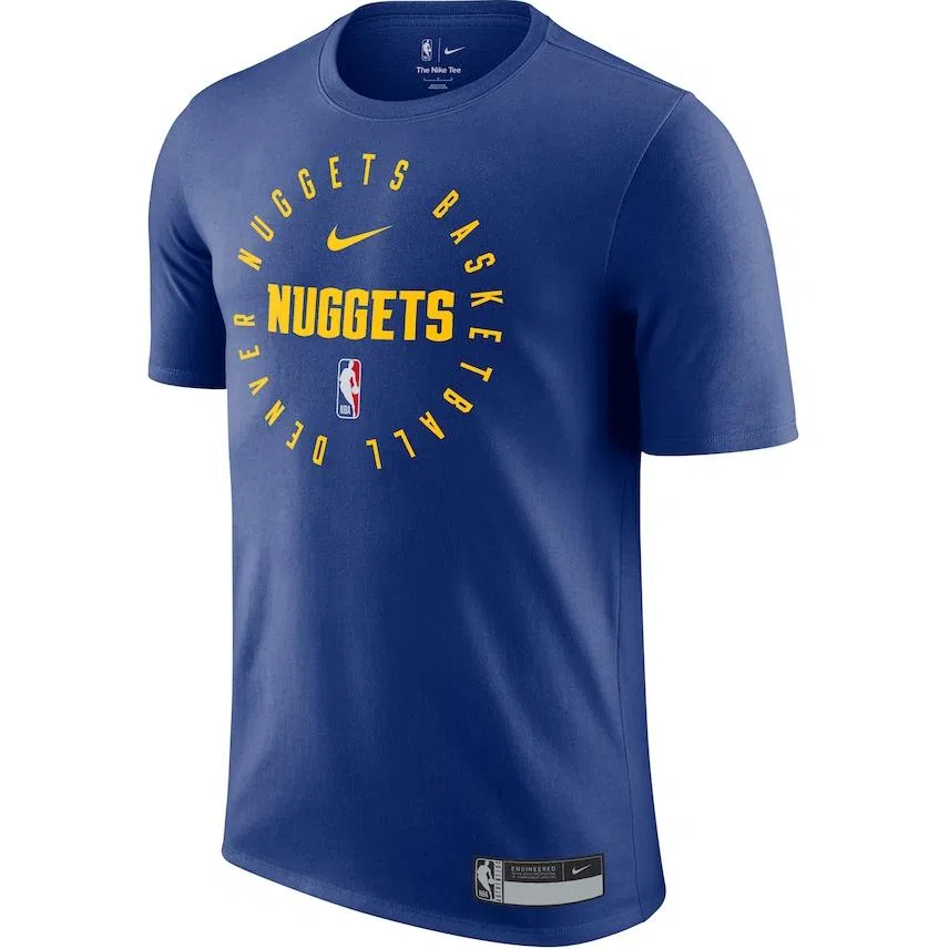 Nike Denver Nuggets Legend On-Court Practice Performance logoT