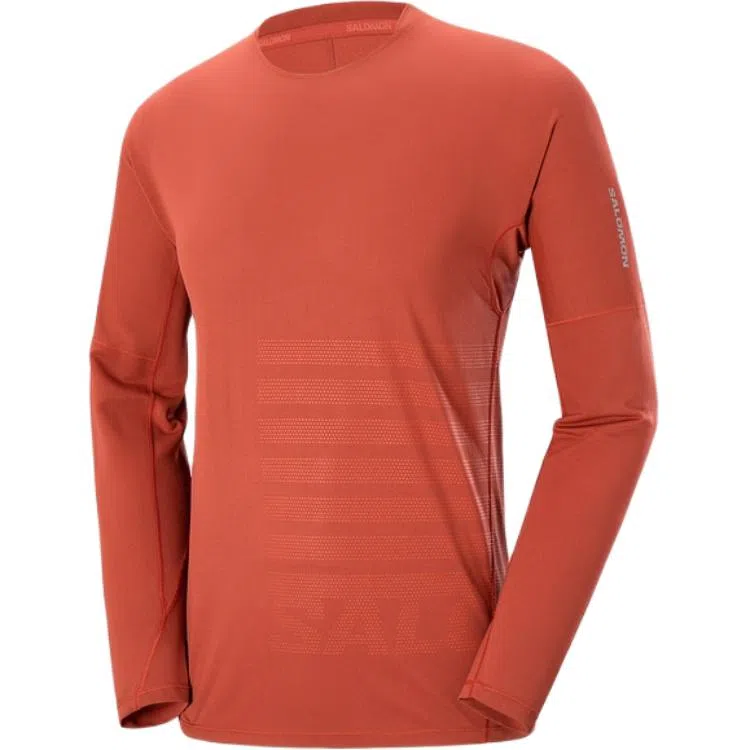 SALOMON SENSE AERO RUNNING LS TEE GFX M T